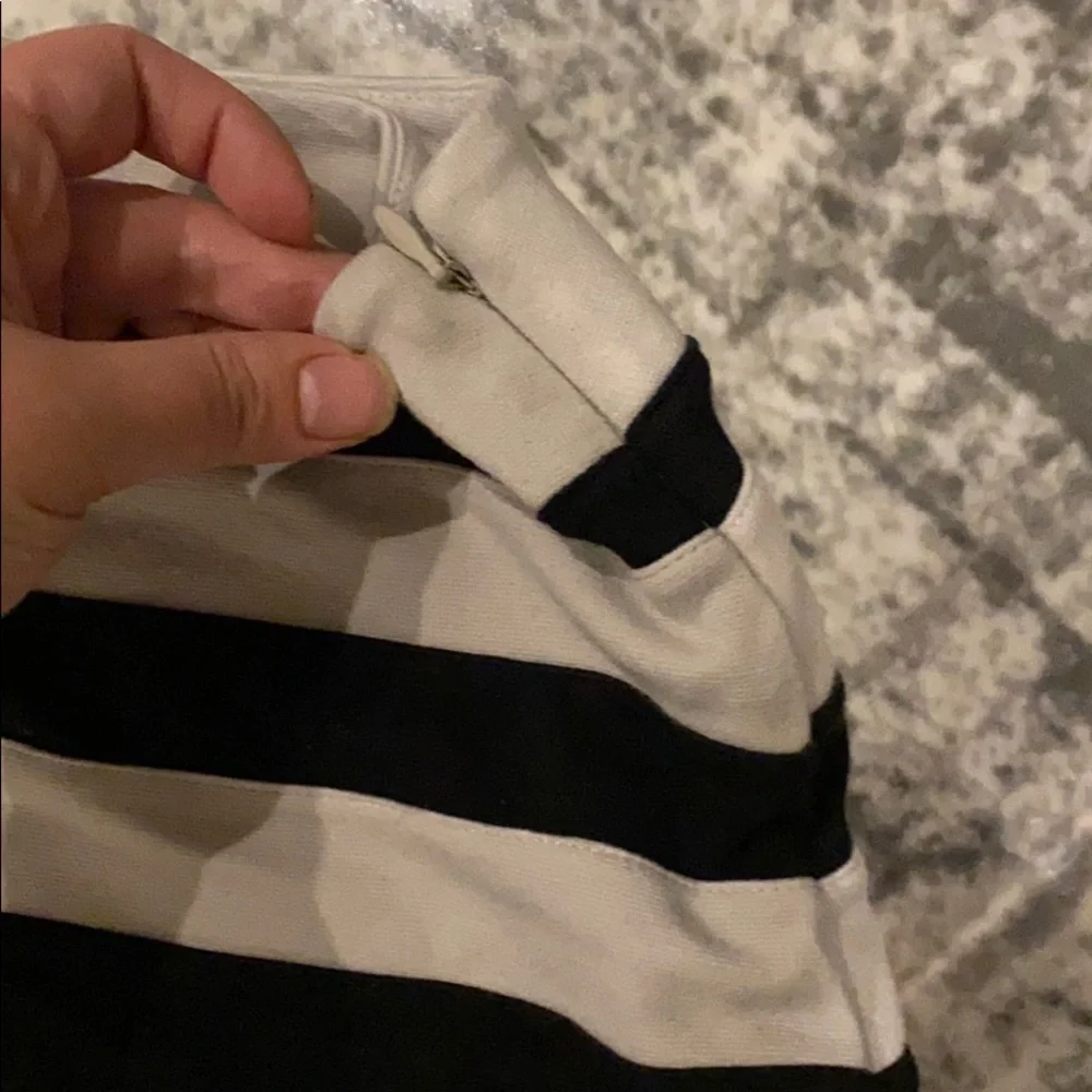 Express Bandage Color Block Skirt